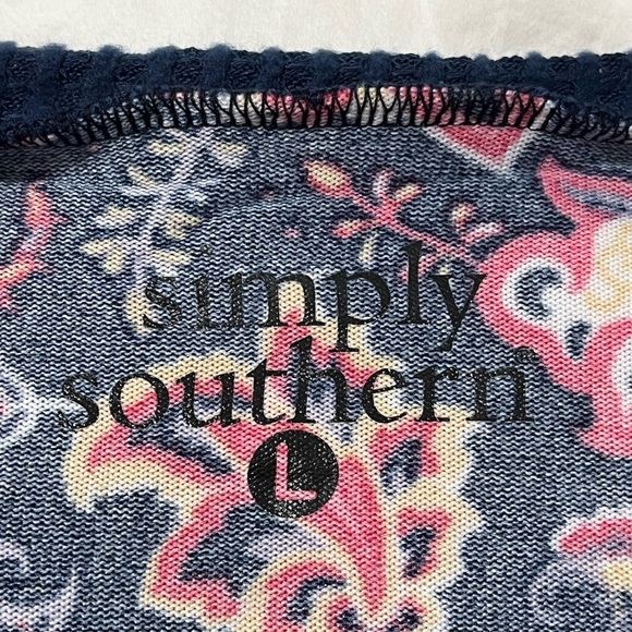 Simply Southern BloomSweatshirt/Top Size Large New! - Picture 7 of 7